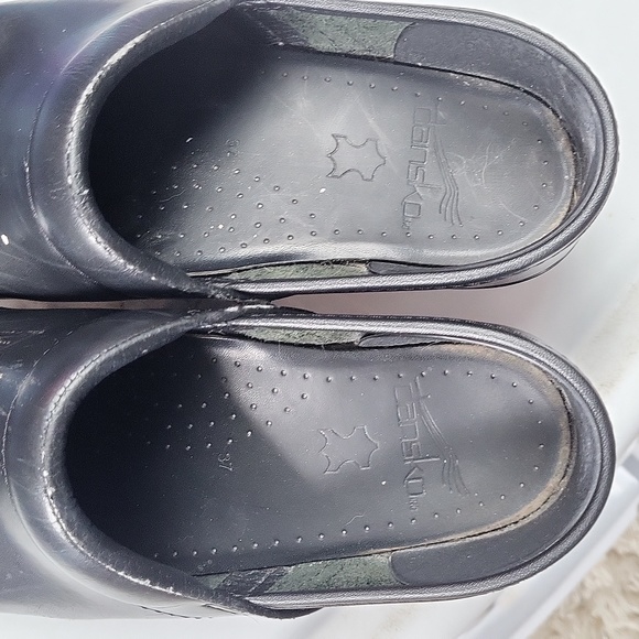 Dansko Black Clogs - Picture 7 of 12
